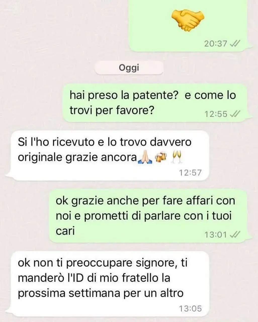 comprare la patente b​